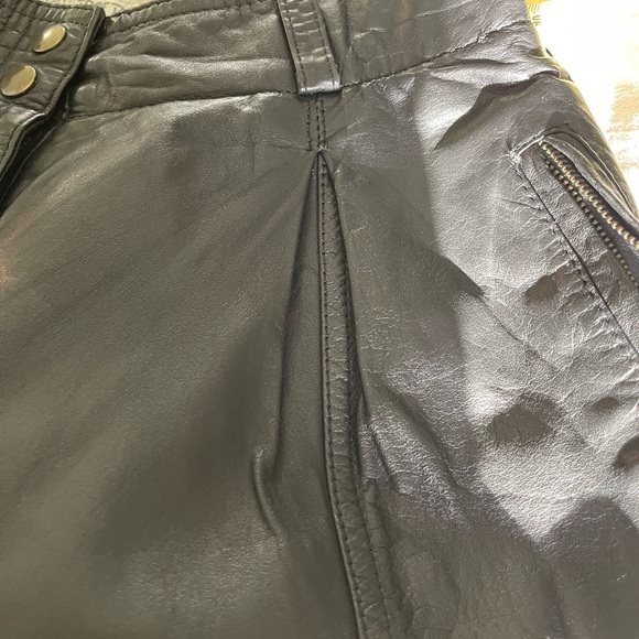 Vintage Together leather Pants Size 4 High Rise - Picture 6 of 12